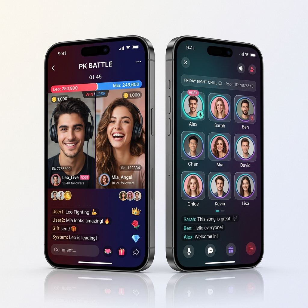 Poppo Live App Interface